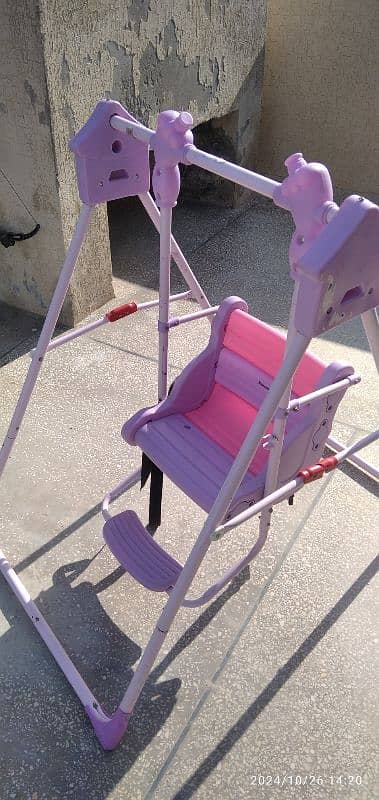 pink swing for toddlers 6