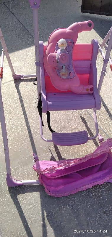 pink swing for toddlers 8