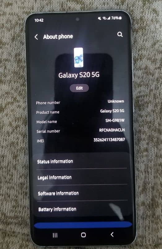 samsung s20 5g 4