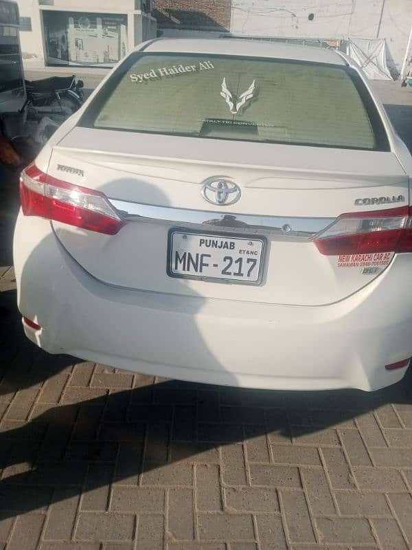 Toyota Corolla XLI 2015 1