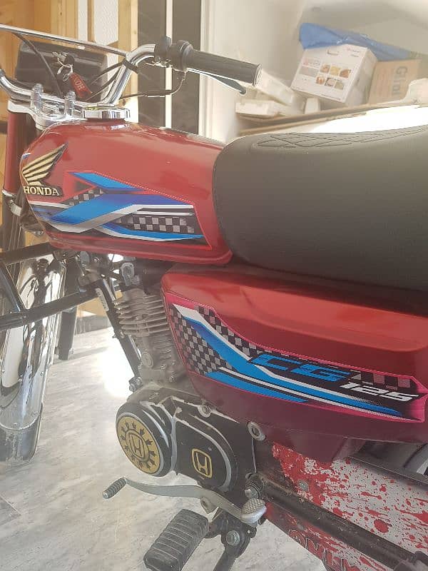 HONDA 125 TANKI AND TAPPAY | DOUBLE SHADE PAINTED | 2