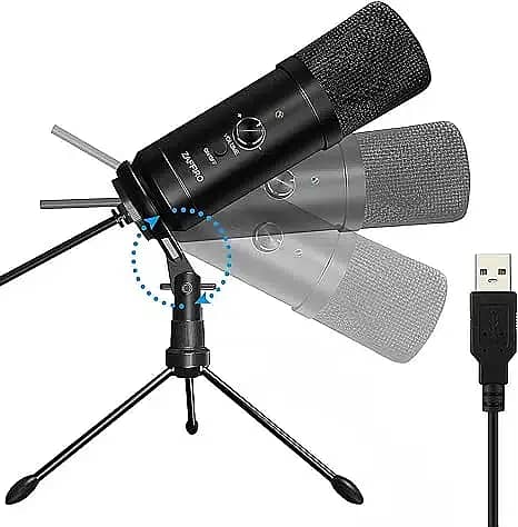 Zaffiro USB Microphone, Recording Microphone Plug & Play 0