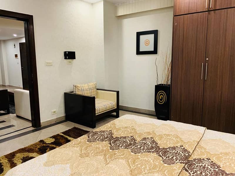 2 Bed Room Apartment Furnished Height 3 Proper Phase4 Bahria Town Rwp 8