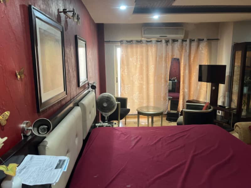 Studio apartment full furnished in heights 2phase6 bahria town rwp 3