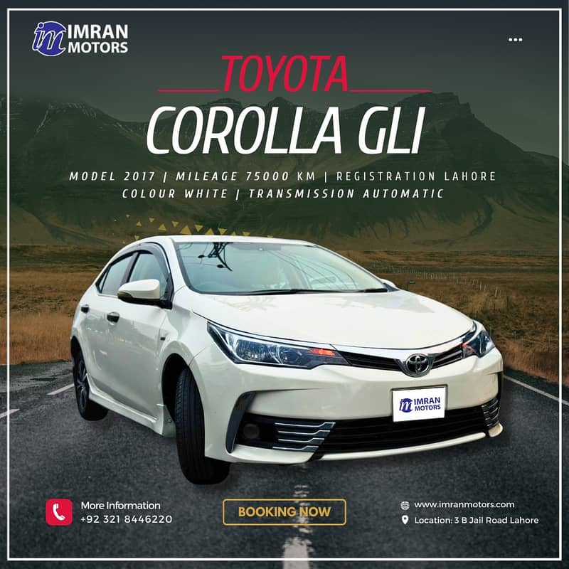 Toyota Corolla GLI auto 2017 0