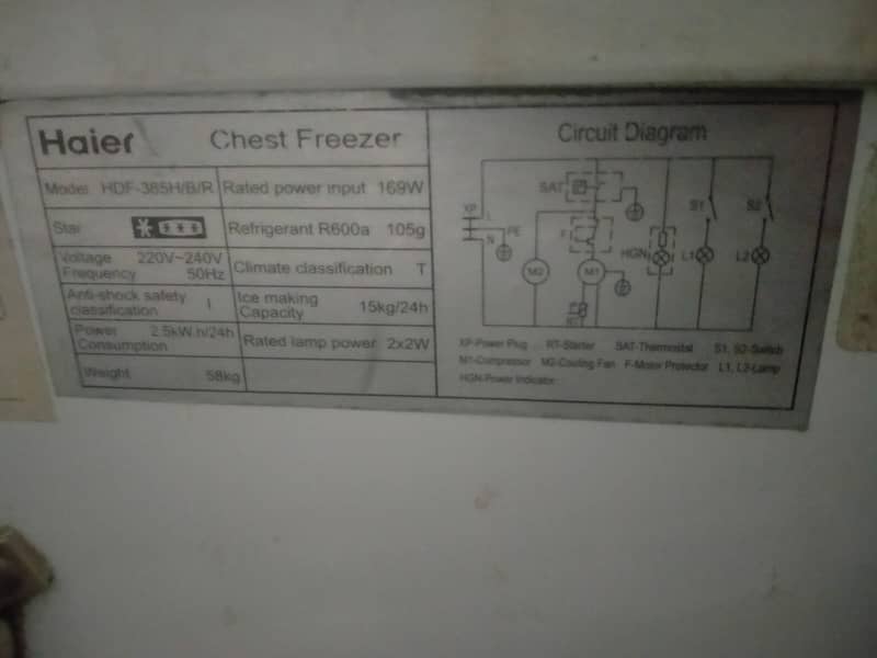 Haier Chest Freezer for Sale 0