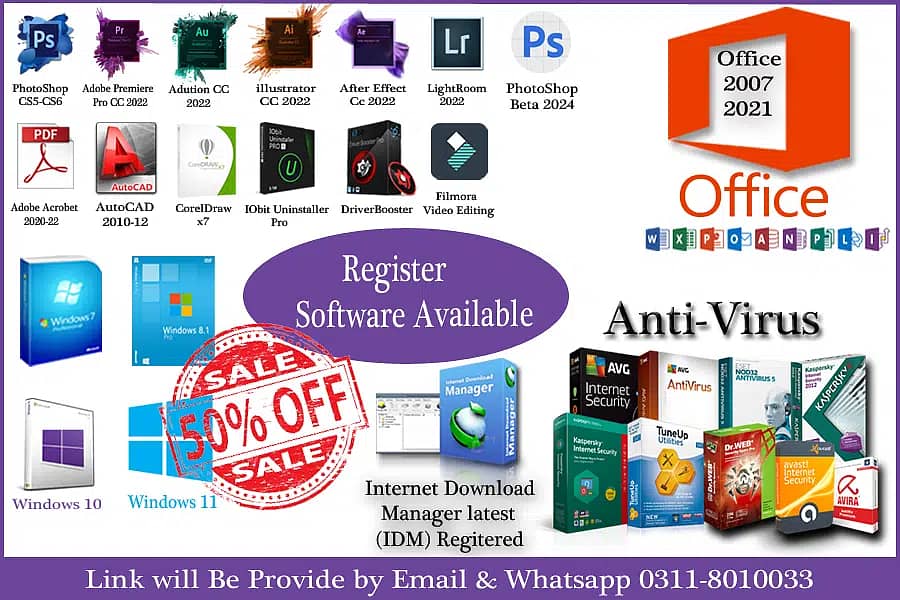 Register Software Available for Computer,Server, Laptop, Gaming PC 0