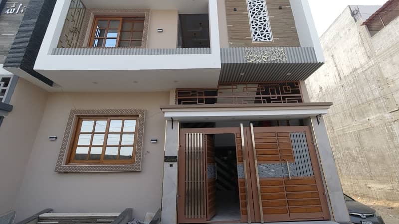 Beautiful Brand New Double Storey House In Marina Garden Malir Jamia Milia Road 0