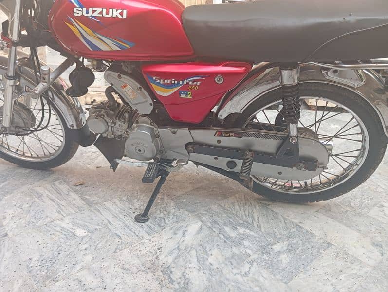 I Am selling my  Suzuki sprinter 110 bike sale 2