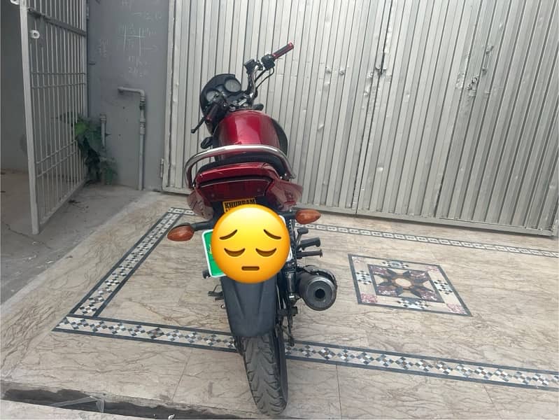 YBR 125 2019 model red colour all ok 0