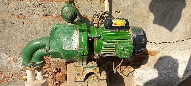 faisal water pump double ampeller 1.5 hp 1