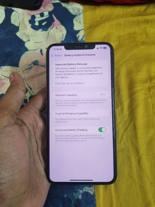 iPhone xsmax dual sim pta aprove 9