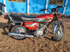 honda cg125 2023 model muzaffarabad regstrd