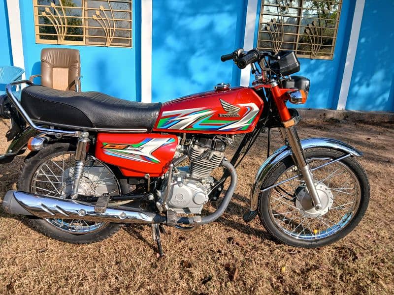 honda cg125 2023 model muzaffarabad regstrd 2