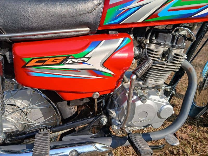 honda cg125 2023 model muzaffarabad regstrd 3