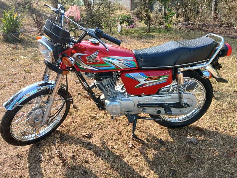 honda cg125 2023 model muzaffarabad regstrd 4