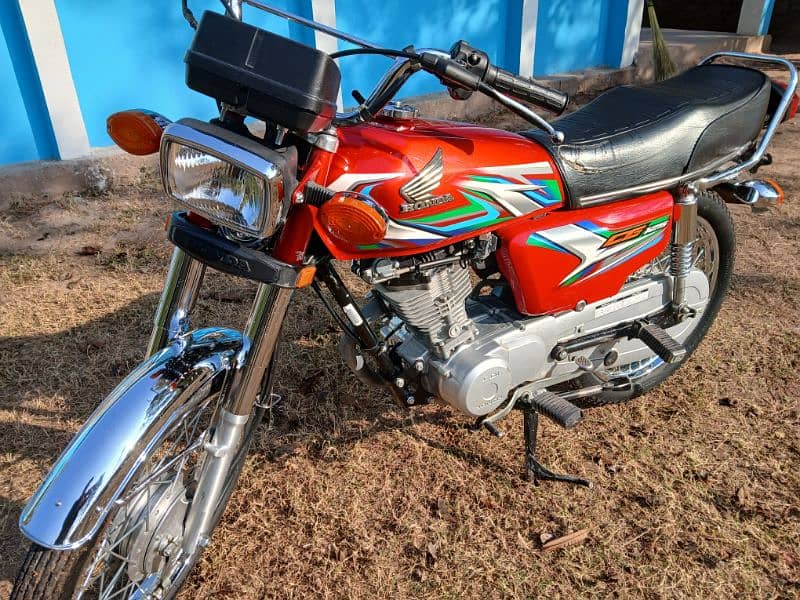 honda cg125 2023 model muzaffarabad regstrd 5