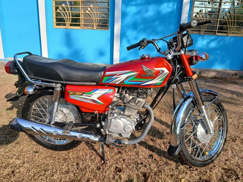 honda cg125 2023 model muzaffarabad regstrd 11