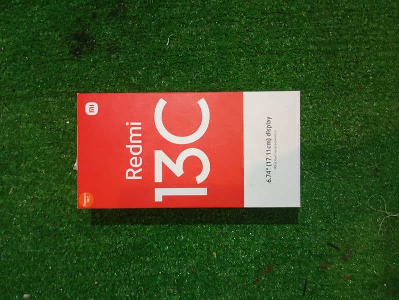 Redmi 13c 16/256 with box and pin pack original charger 4