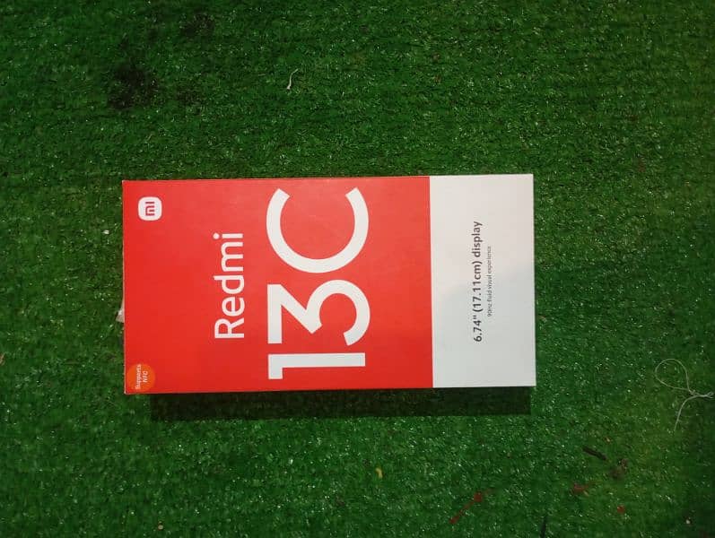 Redmi 13c 16/256 with box and pin pack original charger 5