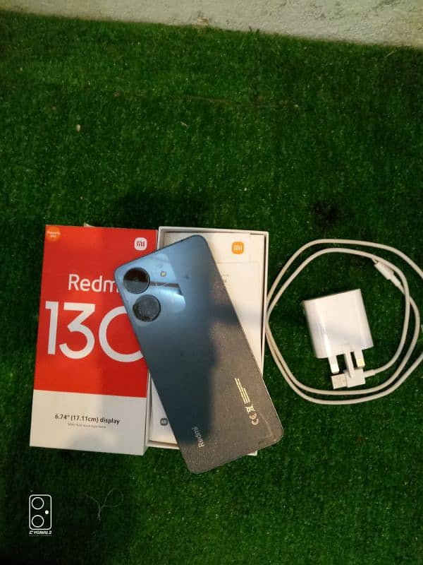 Redmi 13c 16/256 with box and pin pack original charger 11