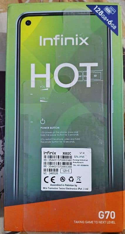 Infinix Hot 10 6GB/128GB 4