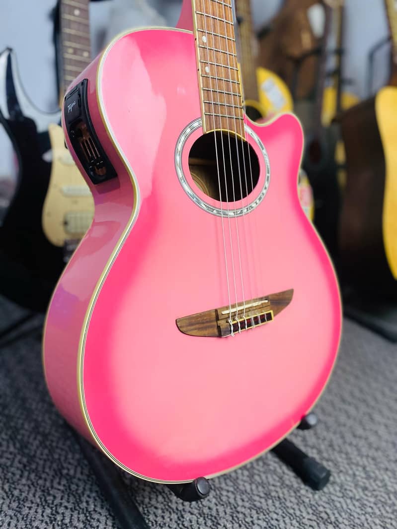 Acoustic Bignnner Professhional Guitar Semi Electro Happy Guitars clu 15