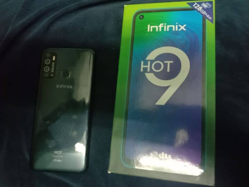 infinix Hot 9 fresh condition 1