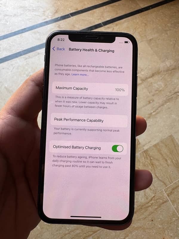 iPhone X 256 GB PTA approved 3