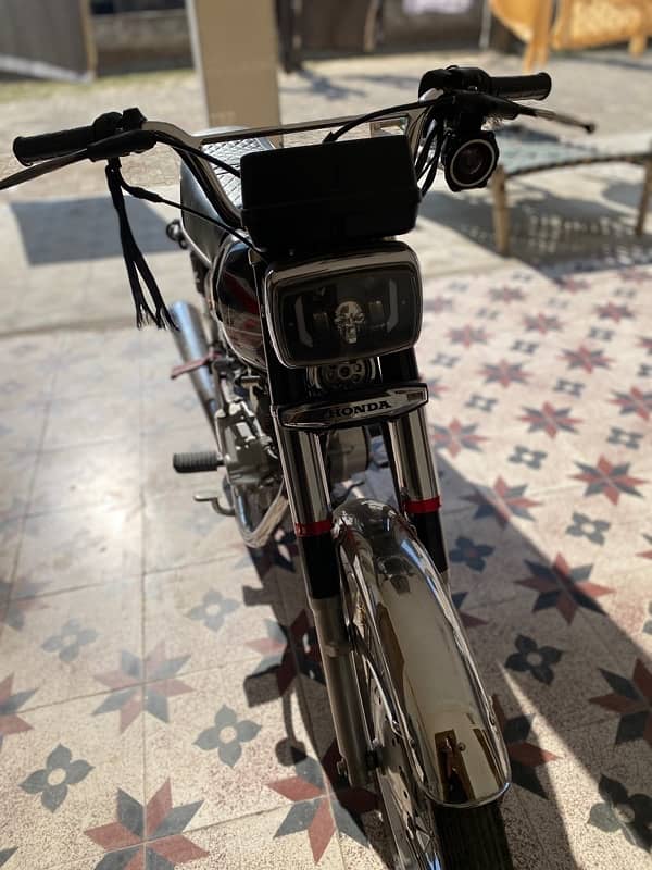 Honda 125 2021 model Islamabad number with original documents 3