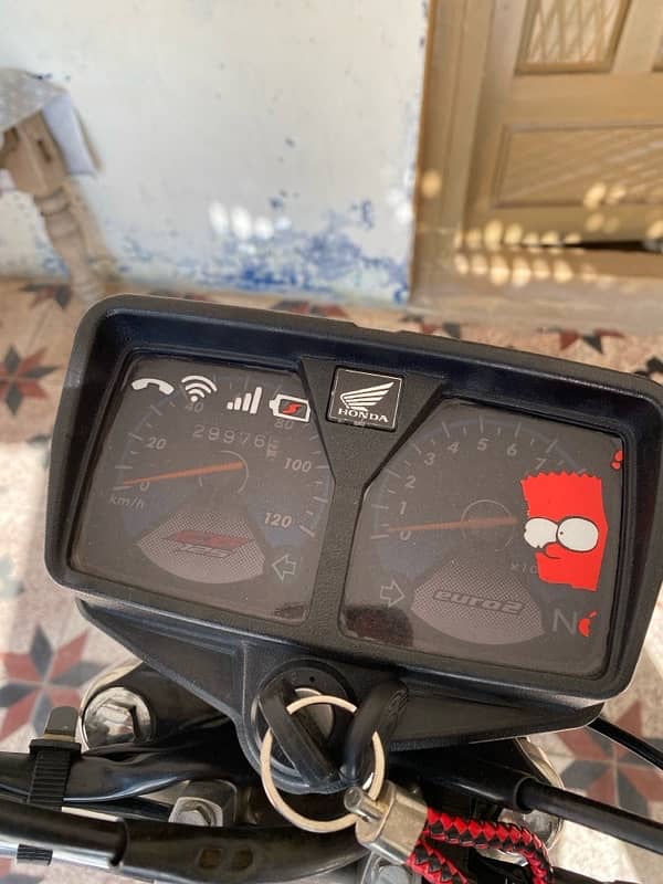 Honda 125 2021 model Islamabad number with original documents 9