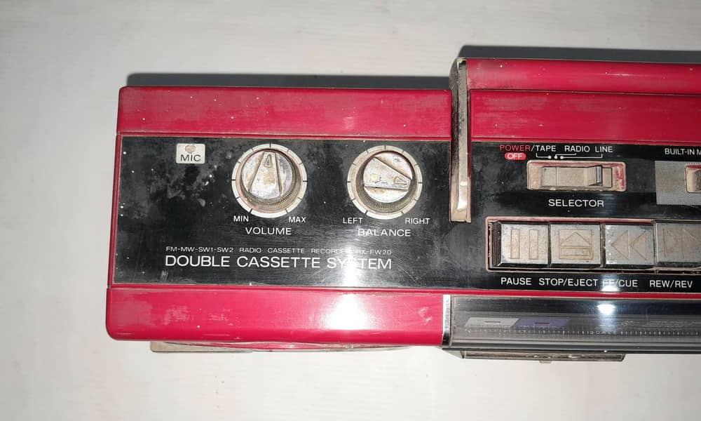 National Double Cassette Tape Player Radio Sale 7000 0