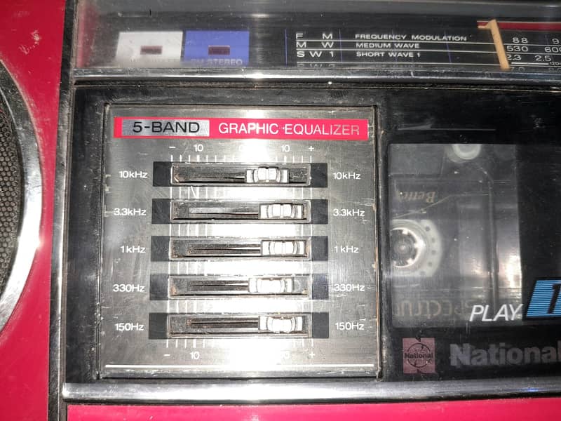 National Double Cassette Tape Player Radio Sale 7000 6