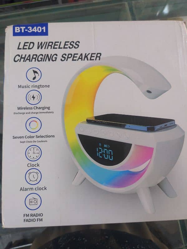 G Lamp wireless charging speaker BT-3401 0