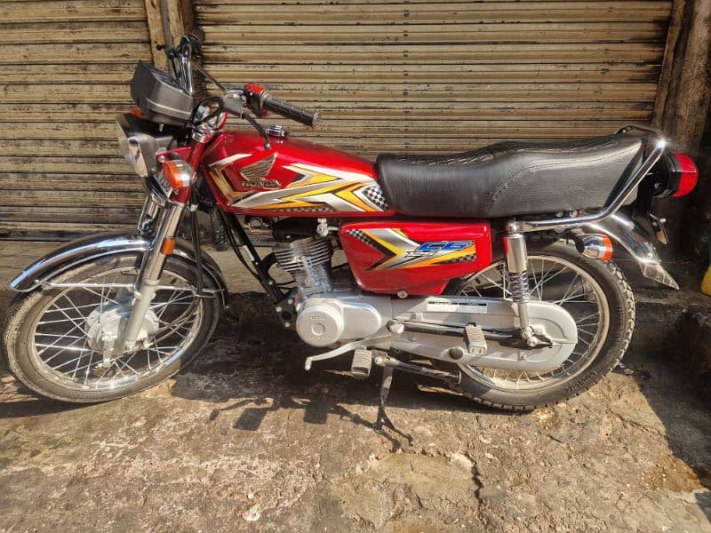 Honda cg 125 red 0