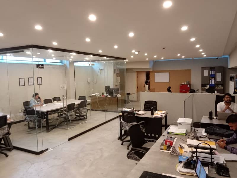 8Marla Brand New Fully Furnished Luxury Office for rent in Broadway Comercial Hot Location 6