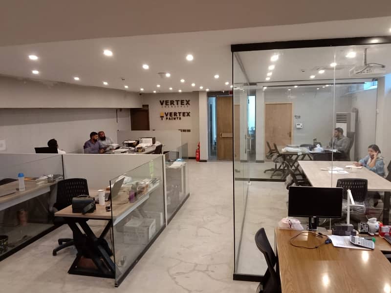 8Marla Brand New Fully Furnished Luxury Office for rent in Broadway Comercial Hot Location 12