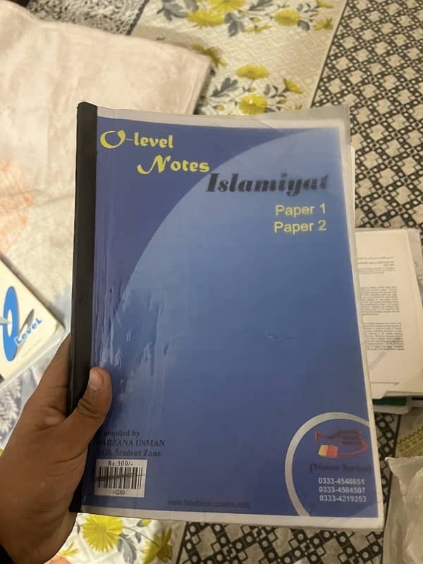 Islamiat , pakstudies (geo,history) notes for sale 7