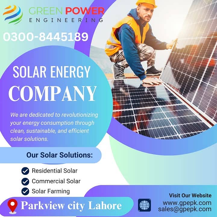 SOLAR INSTALLATION / SOLAR PLATES / SOLAR SERVICES 3