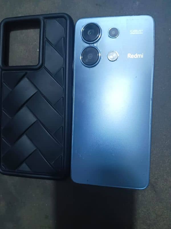 Redmi note 13 8gb 256 gb call sensor Kam ni krta or display me blue do 3