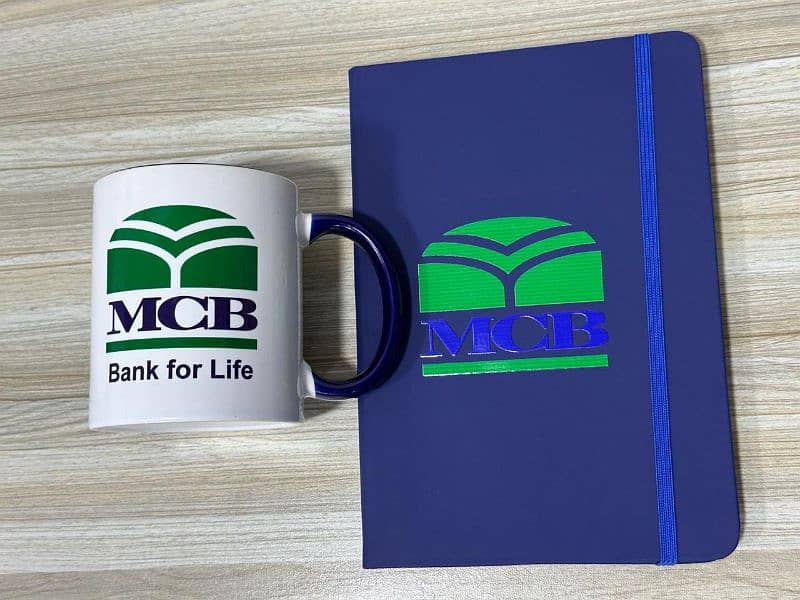 Corporate Pen Mug Diary Printing cap with office logo Customise design 8