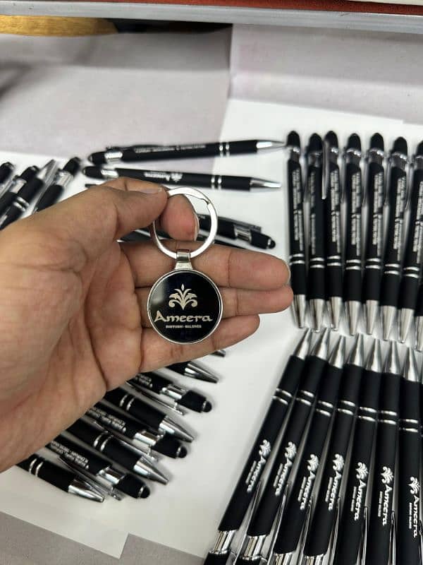 Corporate Pen Mug Diary Printing cap with office logo Customise design 15