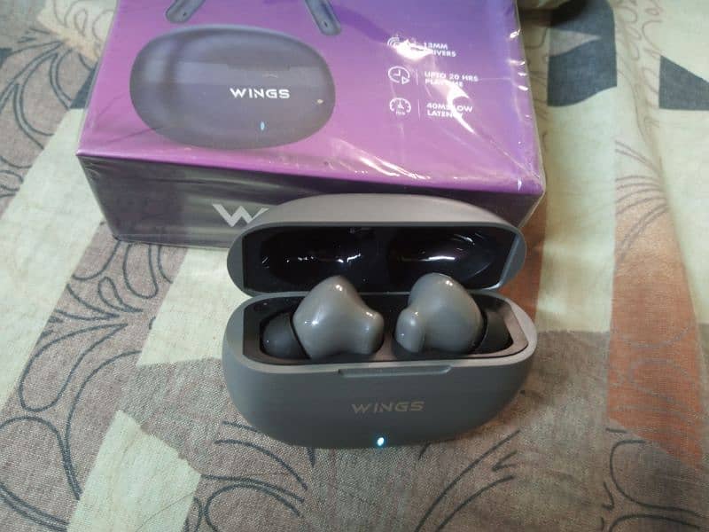 WINGS Flobuds 325 High Fidelity Bluetooth Headset 1