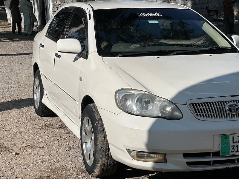 Toyota Corolla se saloon 2004 AC/CNG non accident orignal file &docs 3