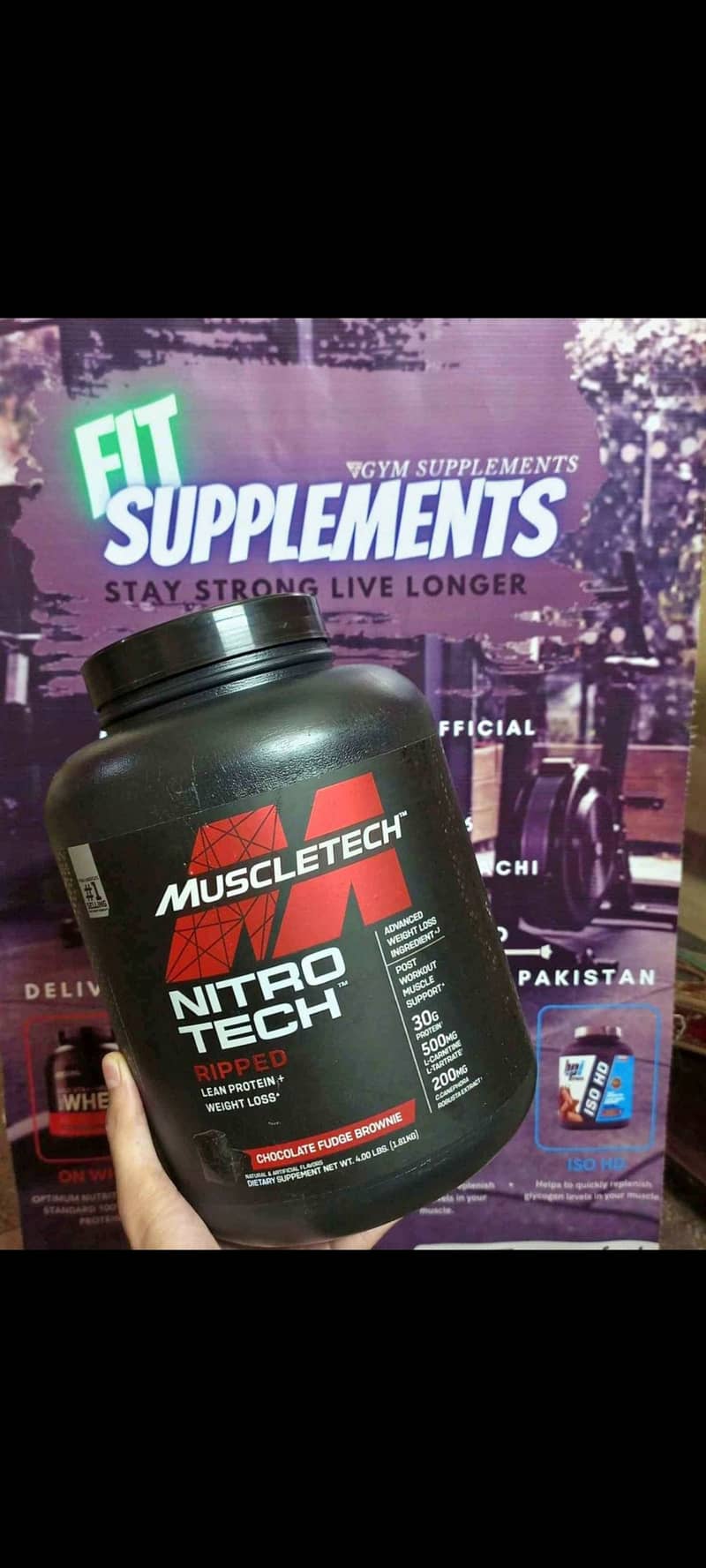 I'm selling high quality of Supplements and all types of vitamins. 2