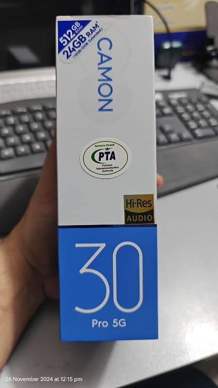 Tecno camon 30 pro 12/512 4