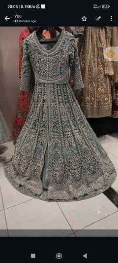 Bridal Maxi, Hand work maxi Faiza Saqlain