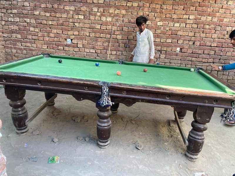 2 snooker tables size 4:8 for sale 0