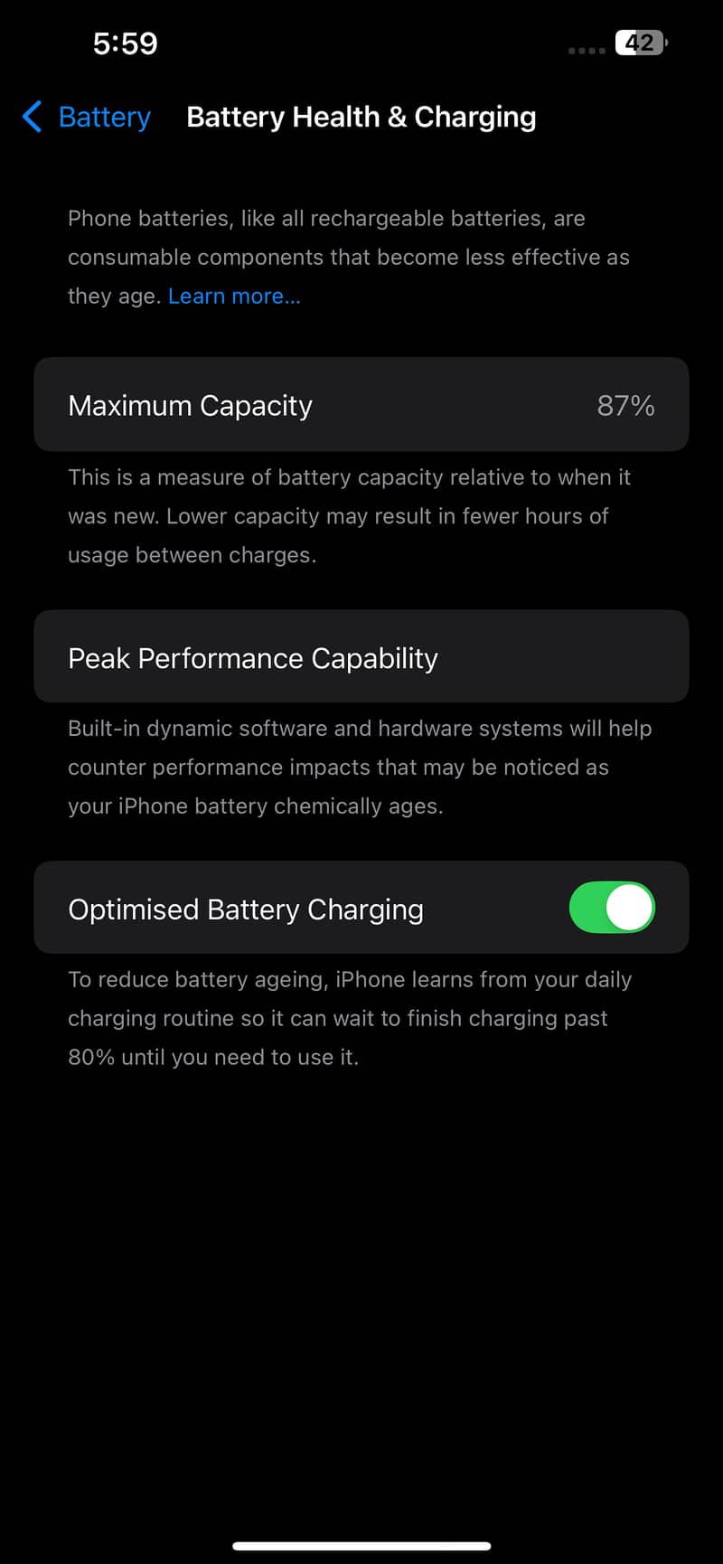 I phone 13 pro max 256GB (PTA Approved) (Battery Health : 87%) 1