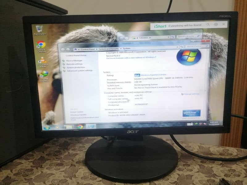 22 inch led (Acer) 0